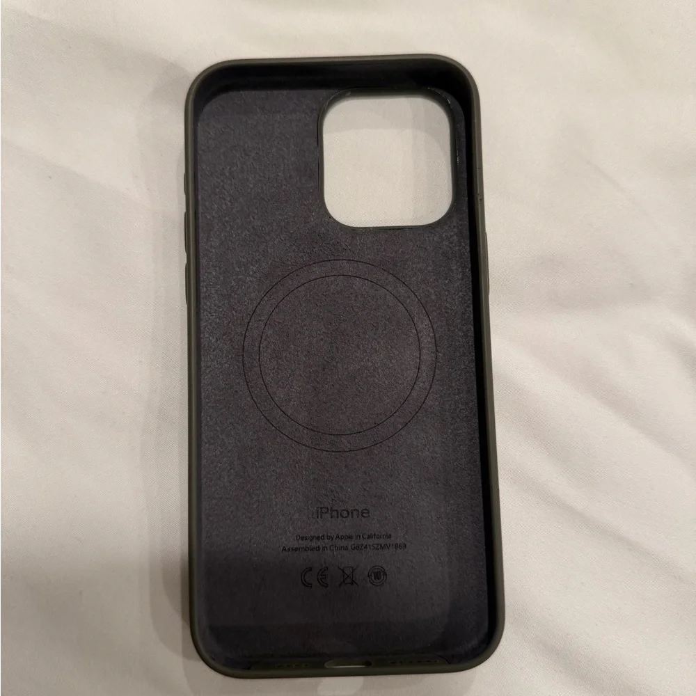 Apple Grey Silicone iPhone Case